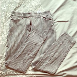 Express Houndstooth 6L Skinny High-rise pants